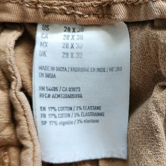 American Eagle Outfitters Men's Extreme Flex Original Straight Pants - Picture 6 of 8